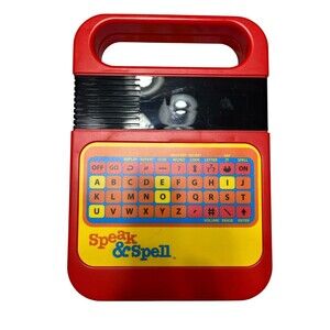 Basic Fun Speak & Spell Electronic Game - 09624 vintage old shool 80s toys r us